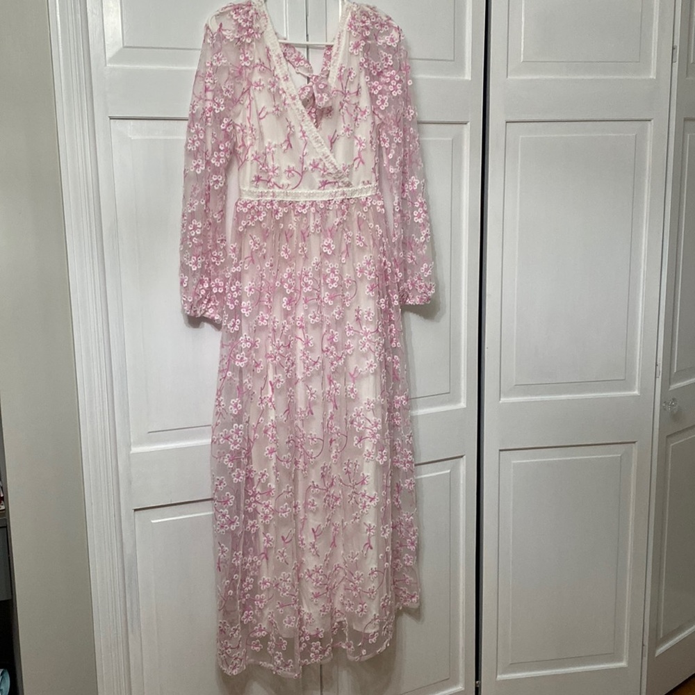 Just Me Small Long Party Formal Dress